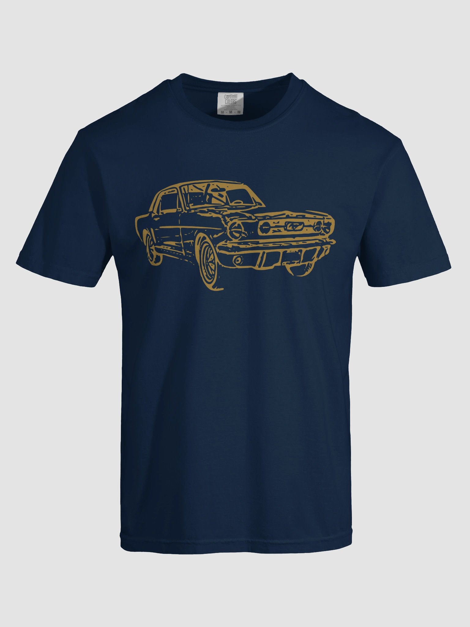 Classic American Car Garment Dyed Tee product image (52)