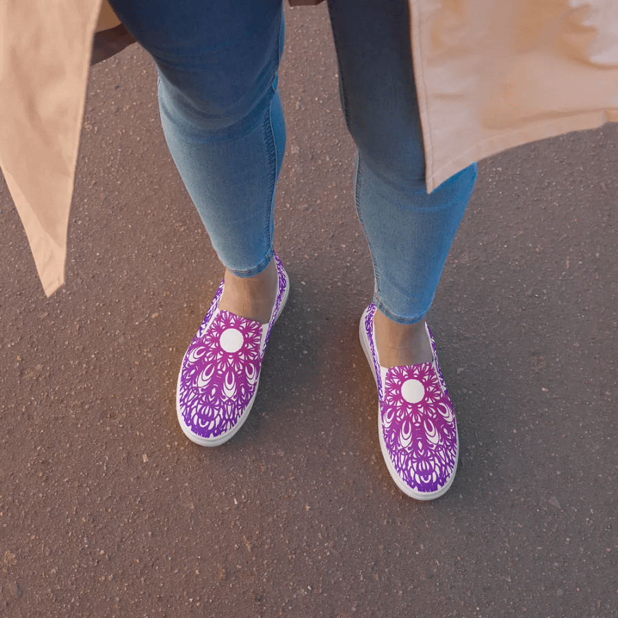 Mystic Mandala Slip-Ons product image (6)
