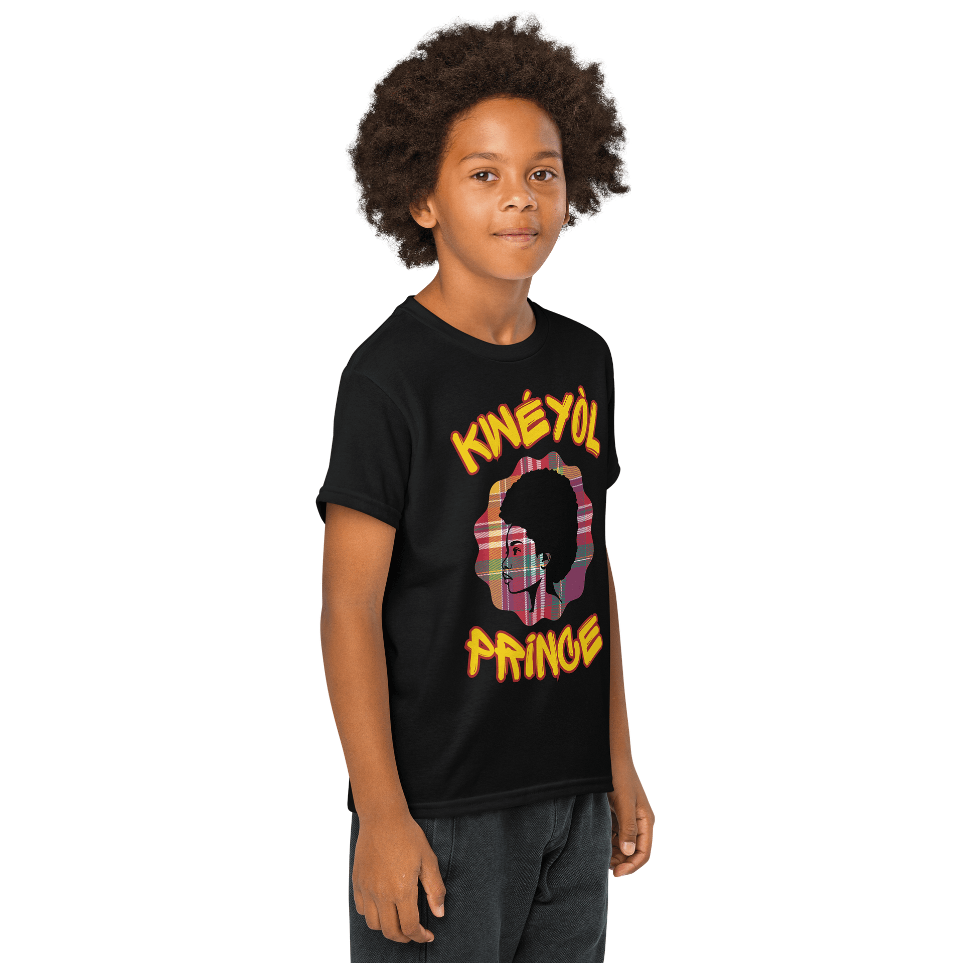 Kwéyòl Prince Youth Sports Tee product image (21)