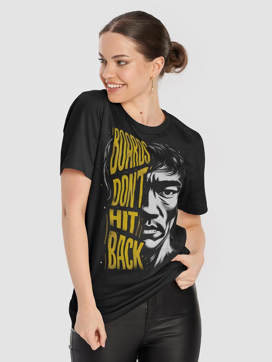 Bruce Lee 'BOARDS DON'T HIT BACK' T-Shirt product image (8)