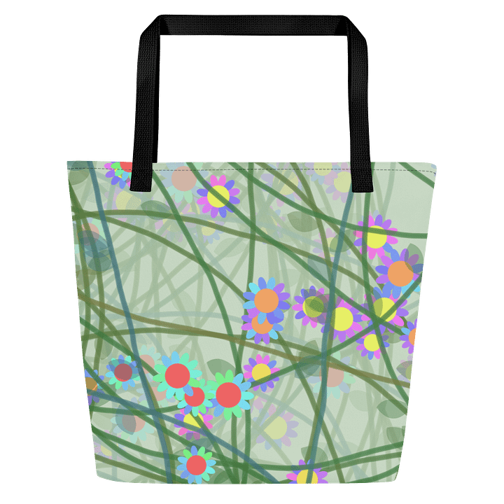 Floral Fantasy All-Over Tote Bag product image (1)