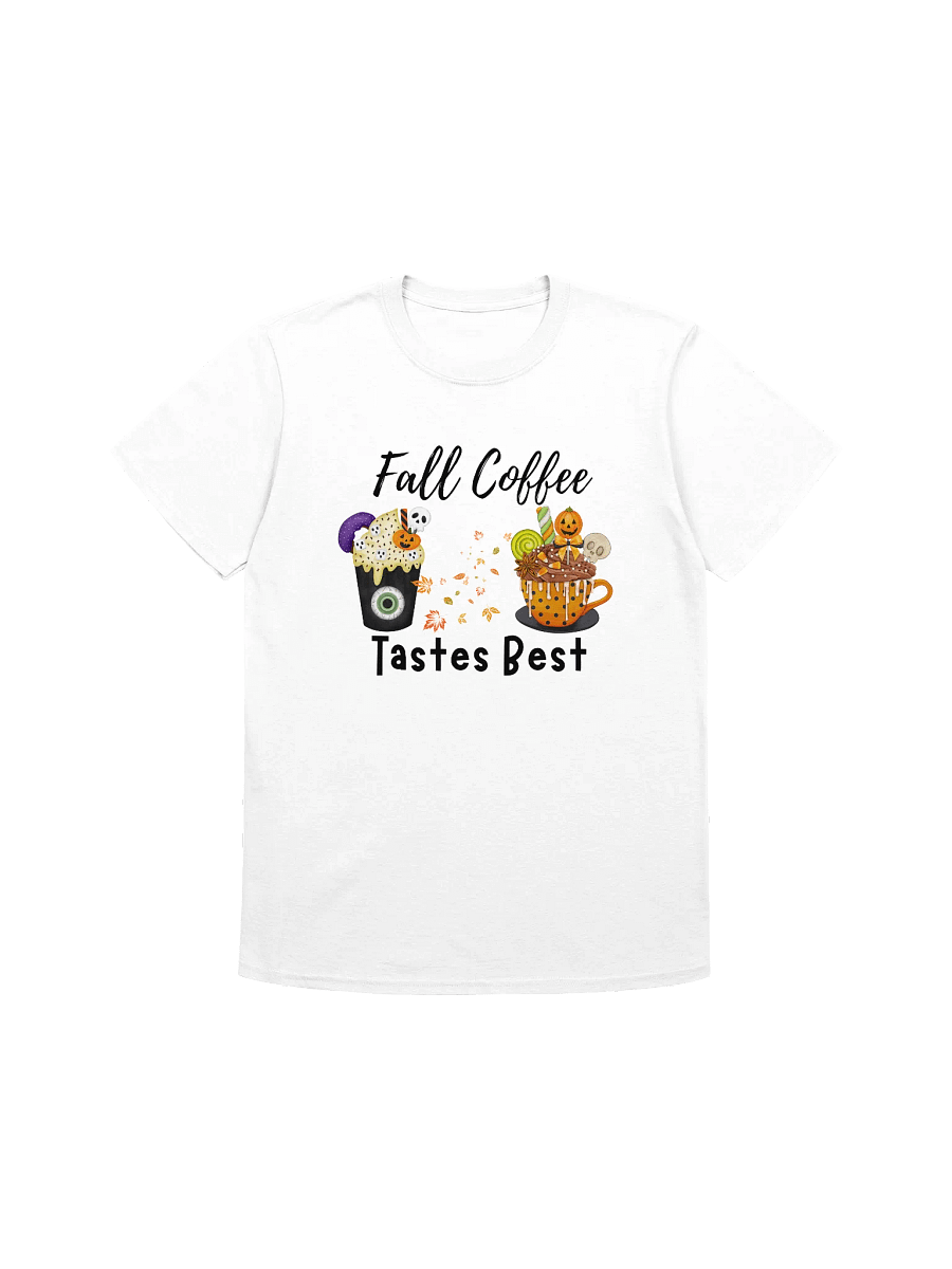 Spooky Spice Latte: Cute Halloween Fall Coffee Unisex T-Shirt product image (1)