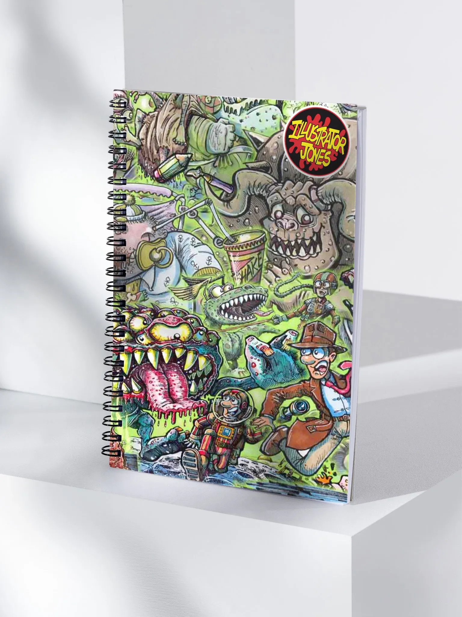 Illustrator Jones Note Book product image (4)