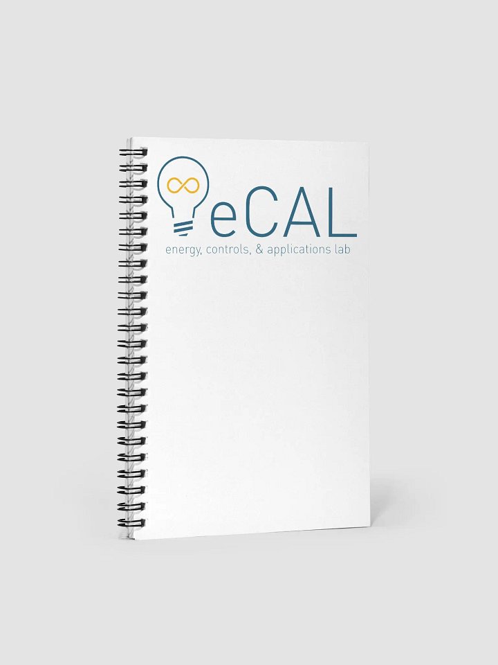eCAL Spiral Notebook product image (1)