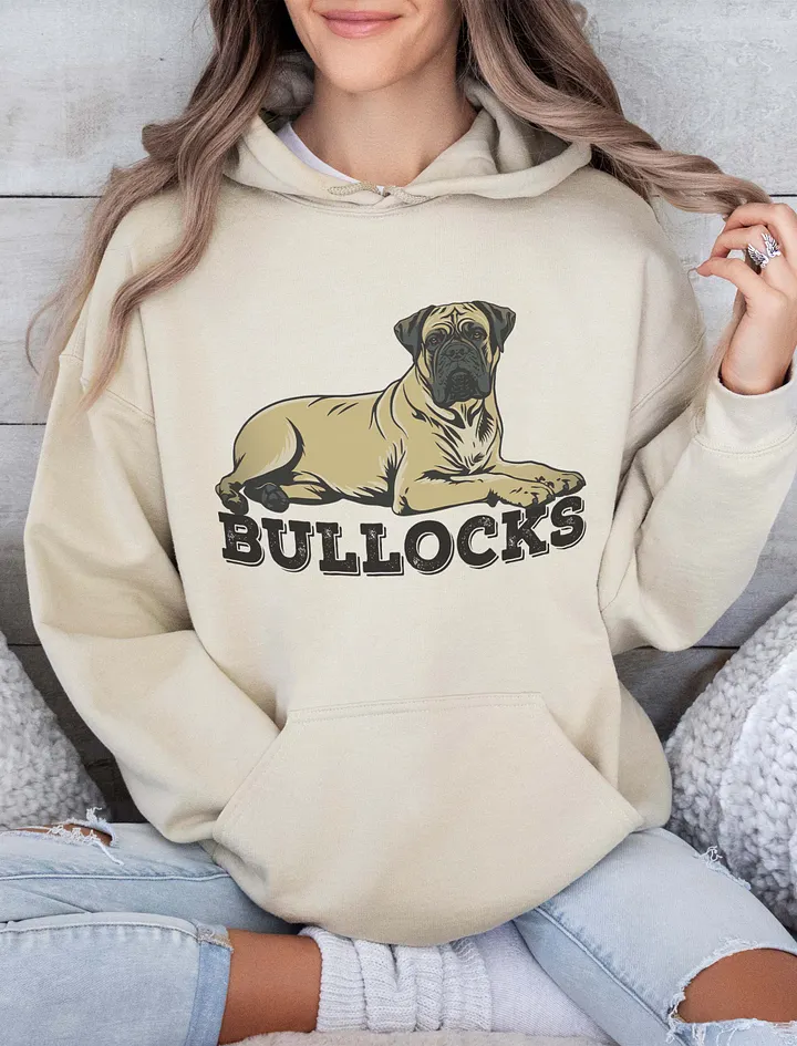 Bullocks Hooded Sweatshirt of a Bullmastiff | Funny Hoodie for Bullmastiff Paw-rents product image (18)