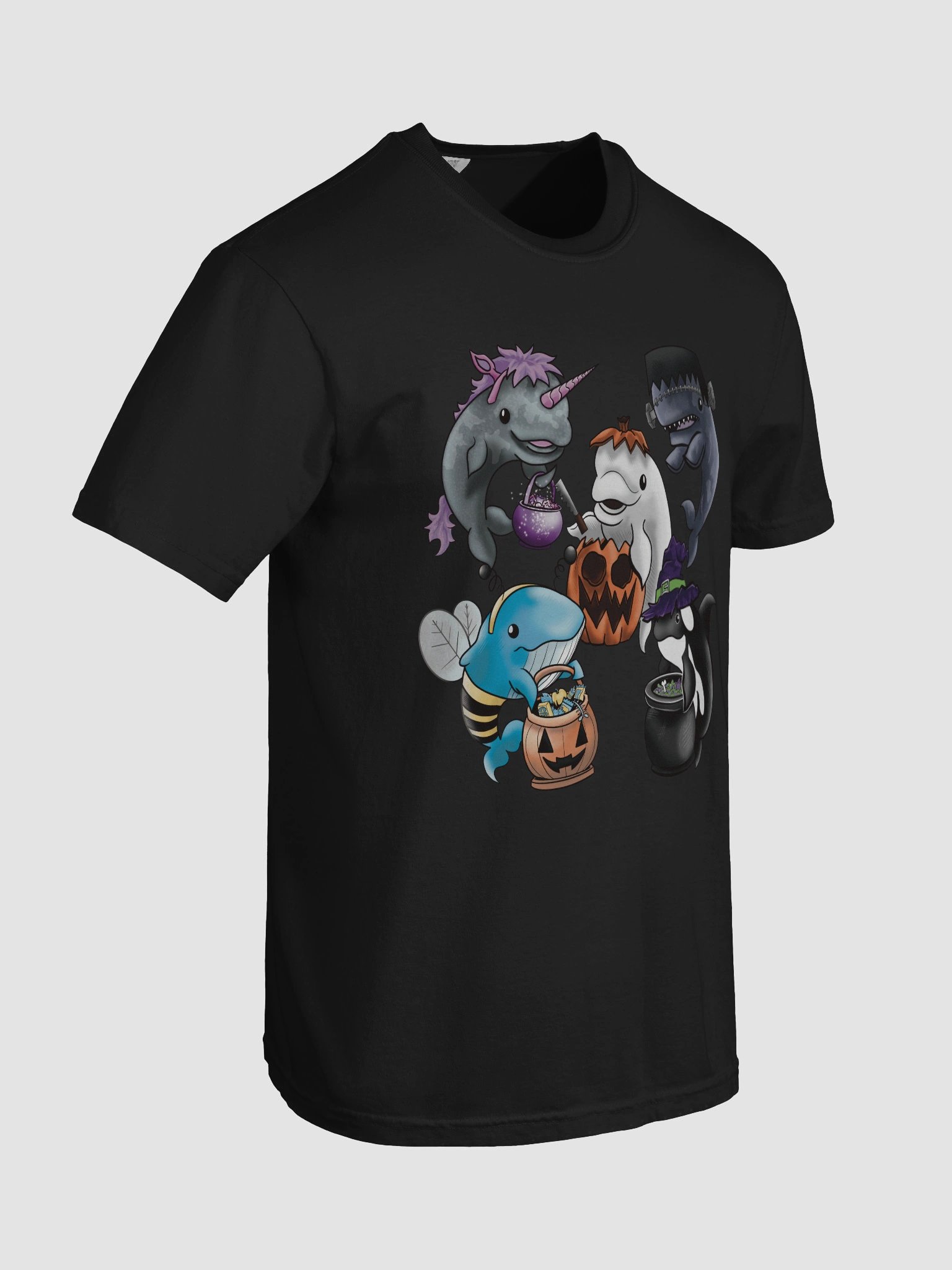 Halloween Whales T-Shirt product image (8)