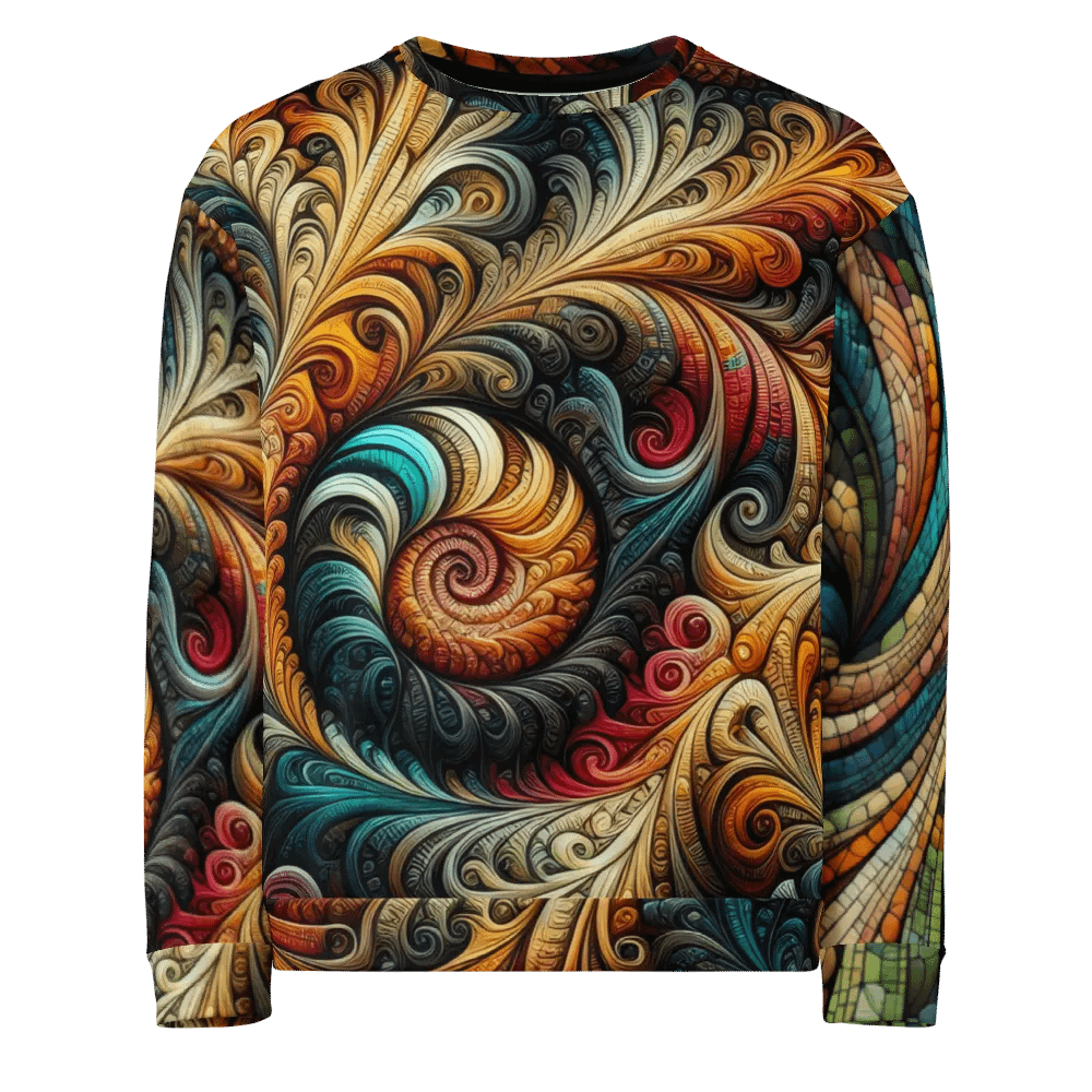 Colorful Patterns - All-Over Unisex Sweatshirt #11 product image (6)