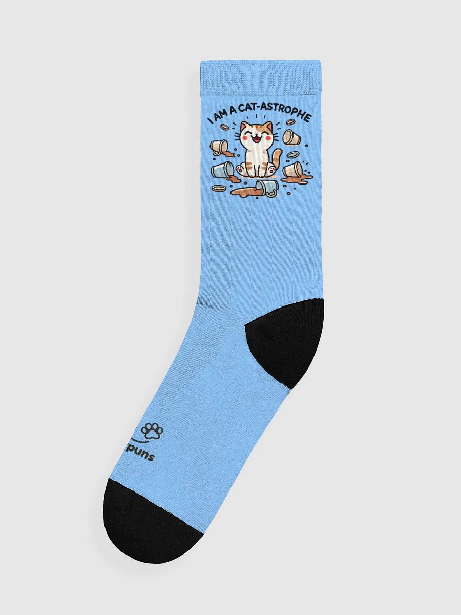 I am a cat-astrophe socks product image (1)