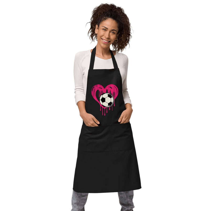Heart Soccer Love Apron product image (7)