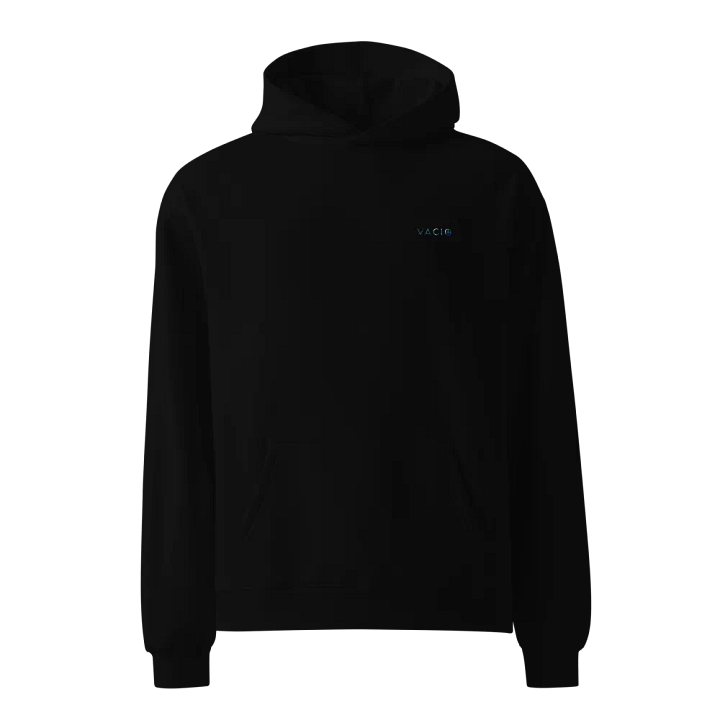 VACIO NEGATIVE Skull Vortex Logo Premium Relaxed Fit Hoodie product image (6)