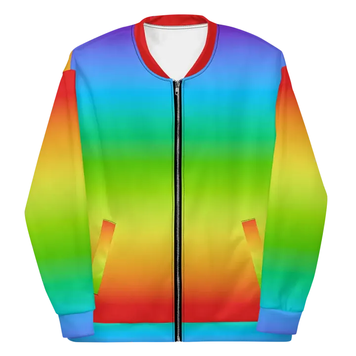 Rainbow Bomber Jacket product image (2)