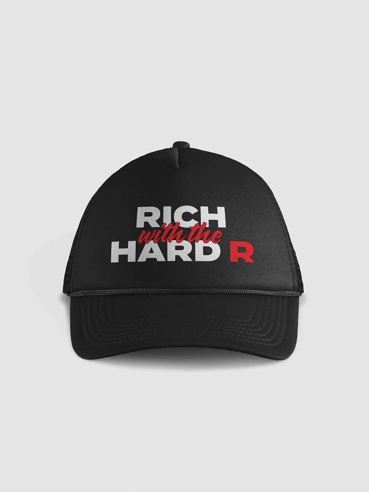 RHR TRUCKER HAT - BLACK product image (1)