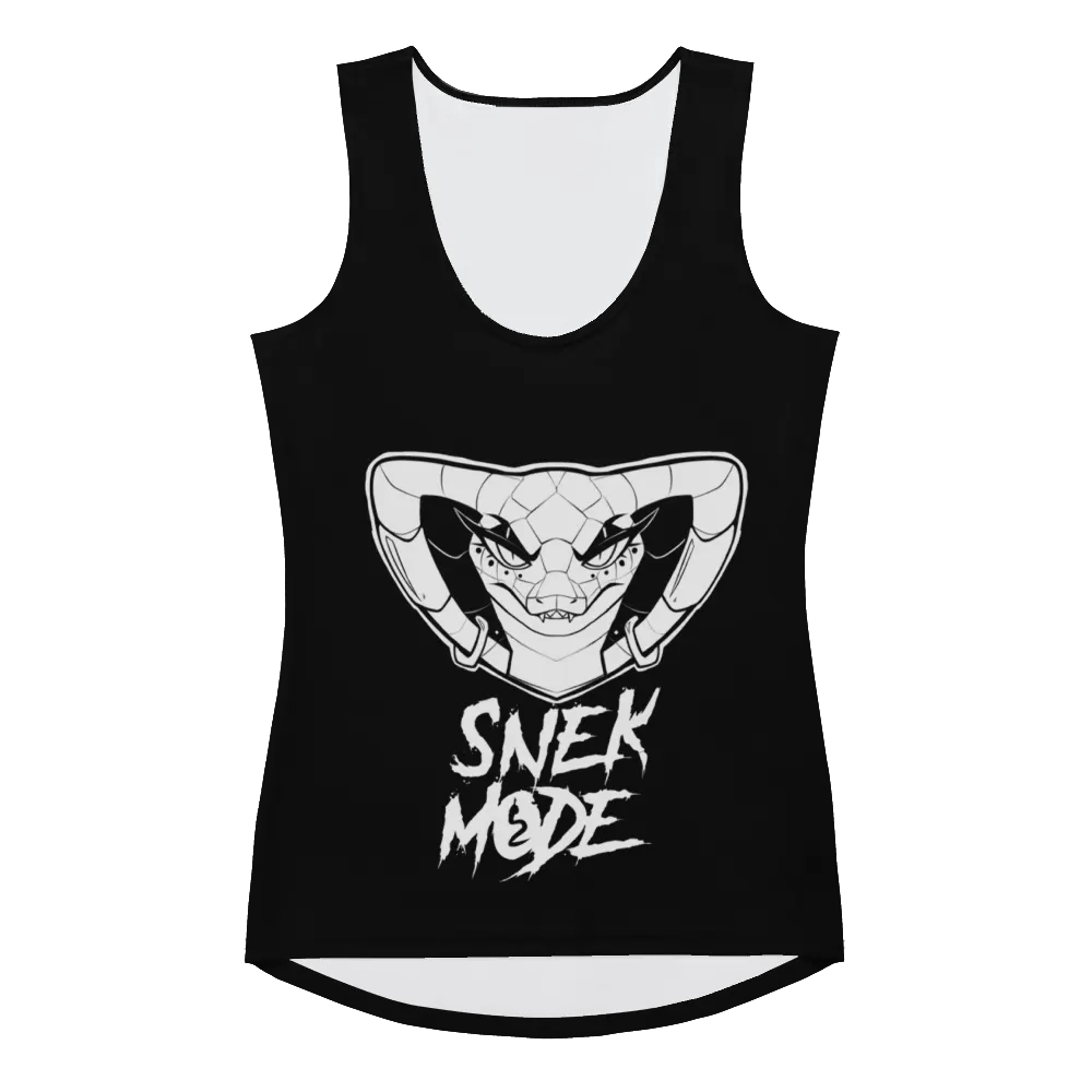 Snek Mode Fitted Tank Top product image (3)