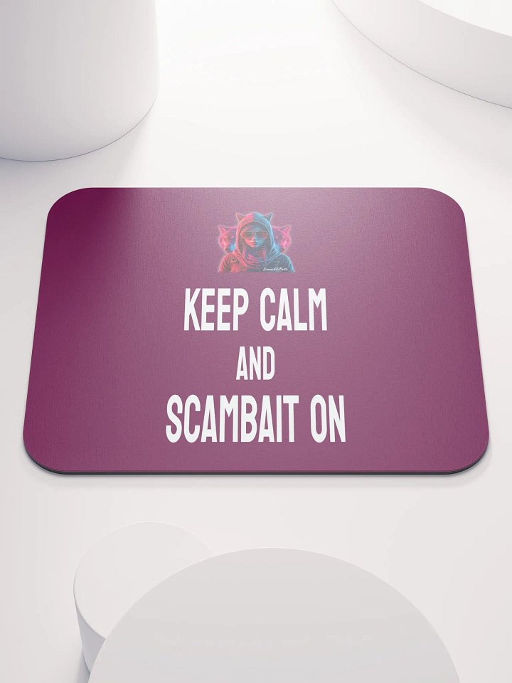 Keep Calm and Scambait On Mousepad product image (1)