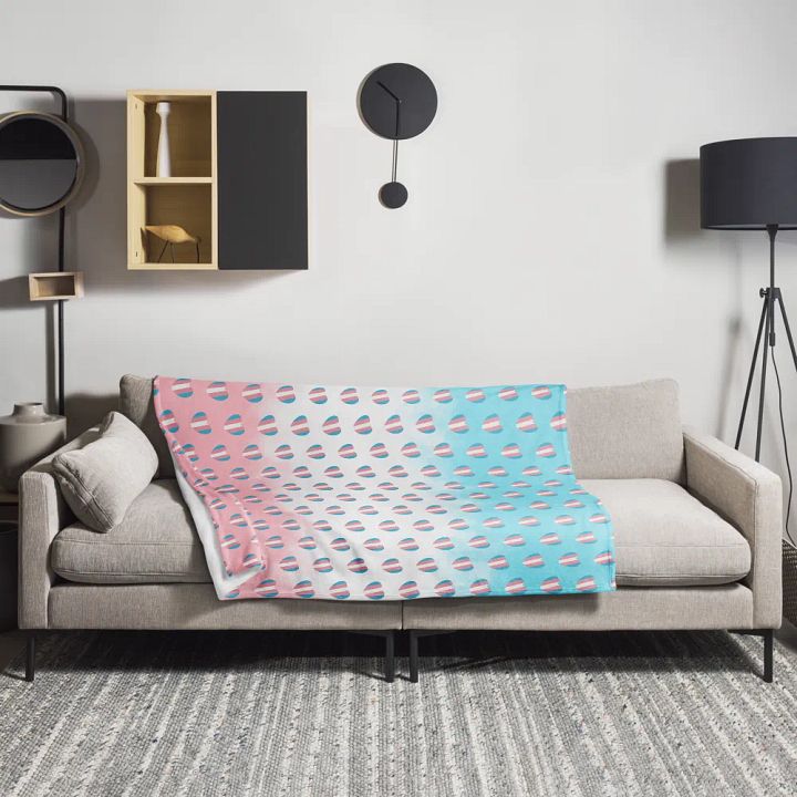 Trans Heart Blanket product image (2)