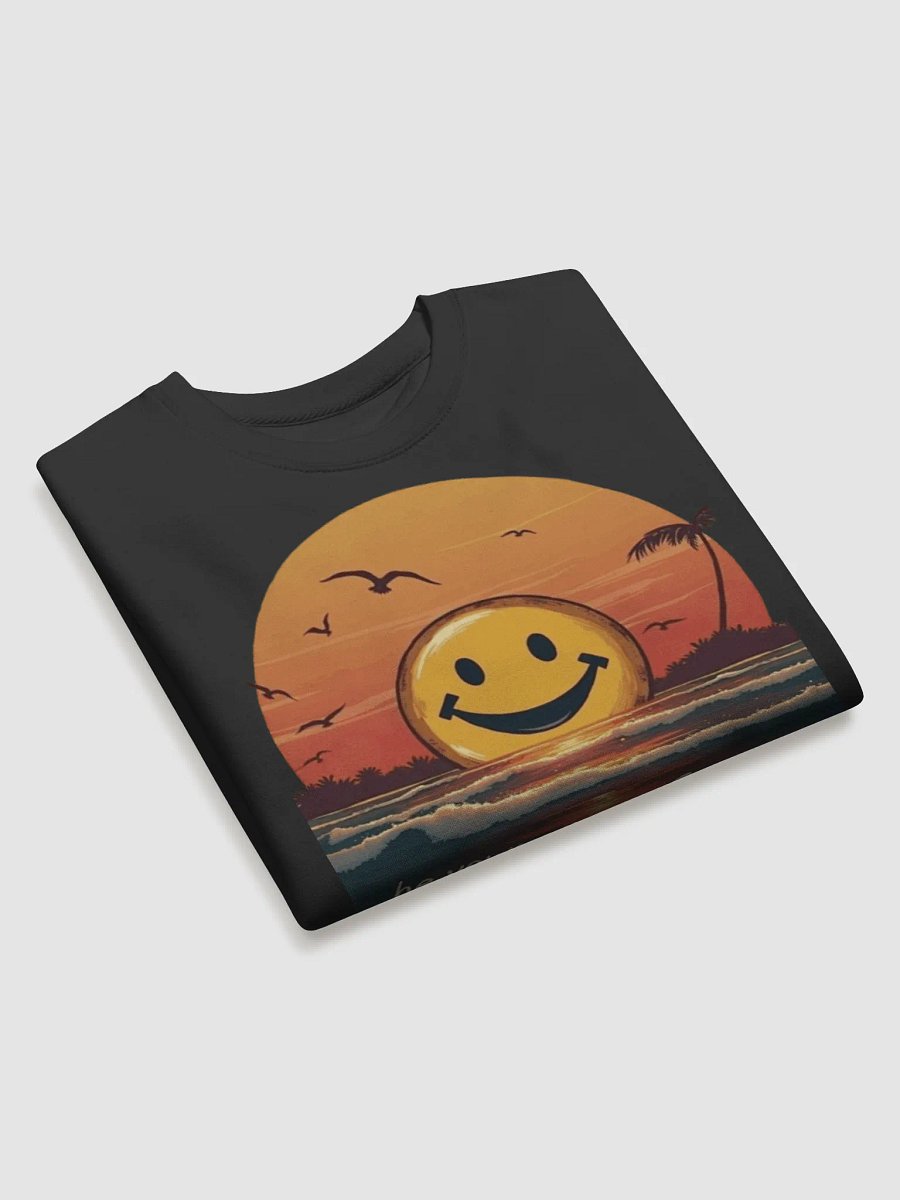 Sunset Smiley Unisex Sweatshirt product image (3)
