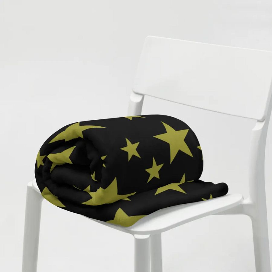 Gold Stars on Black product image (19)