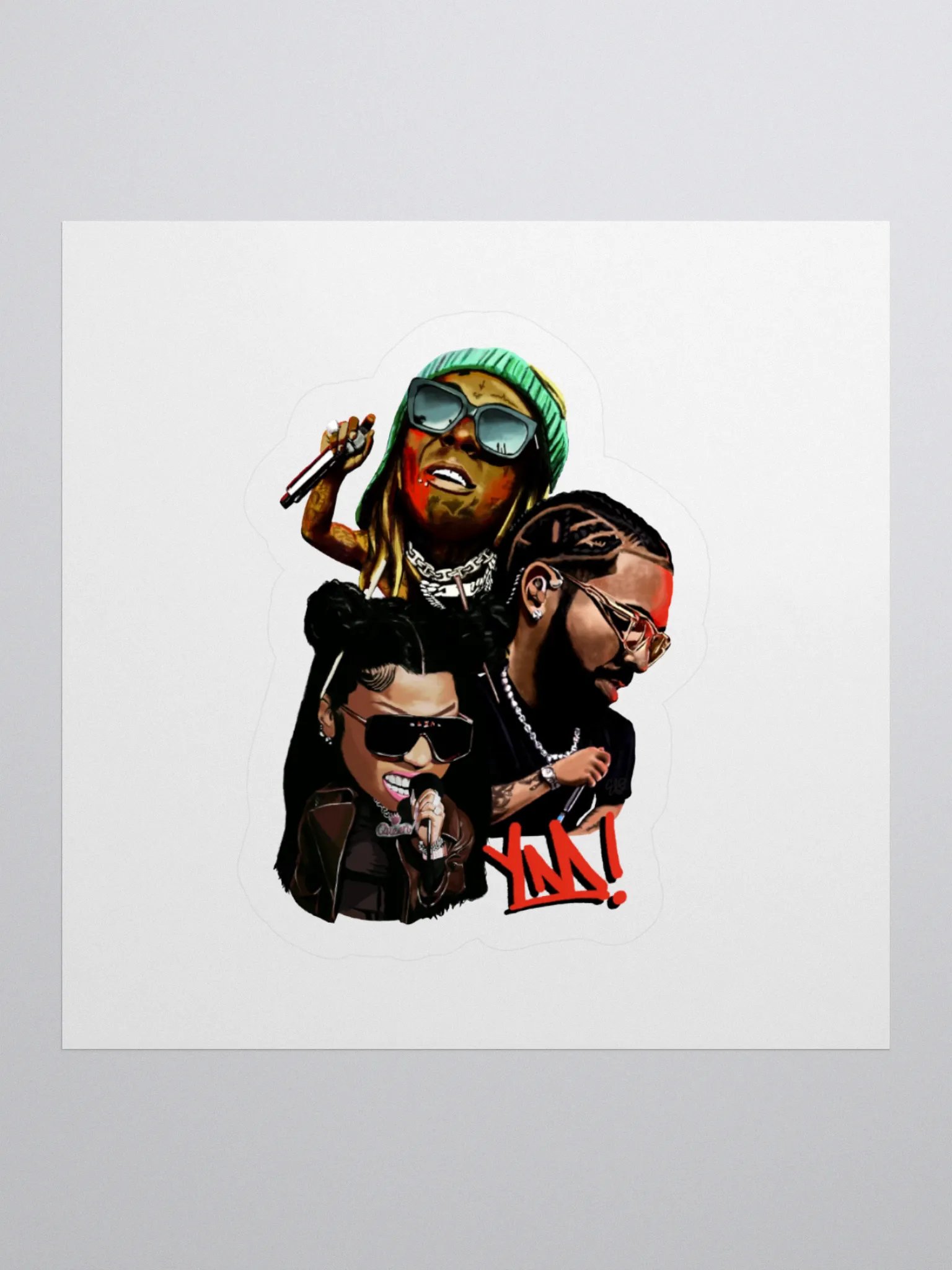 YM Trio Sticker product image (2)