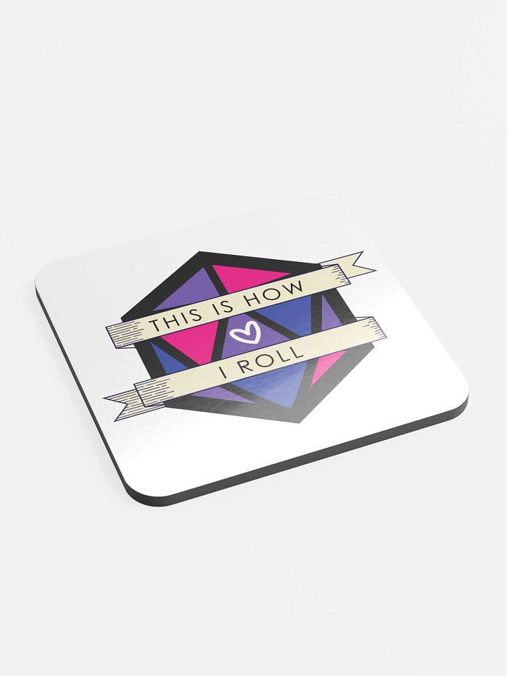 D20 This is How I Role - Bi Coaster product image (2)
