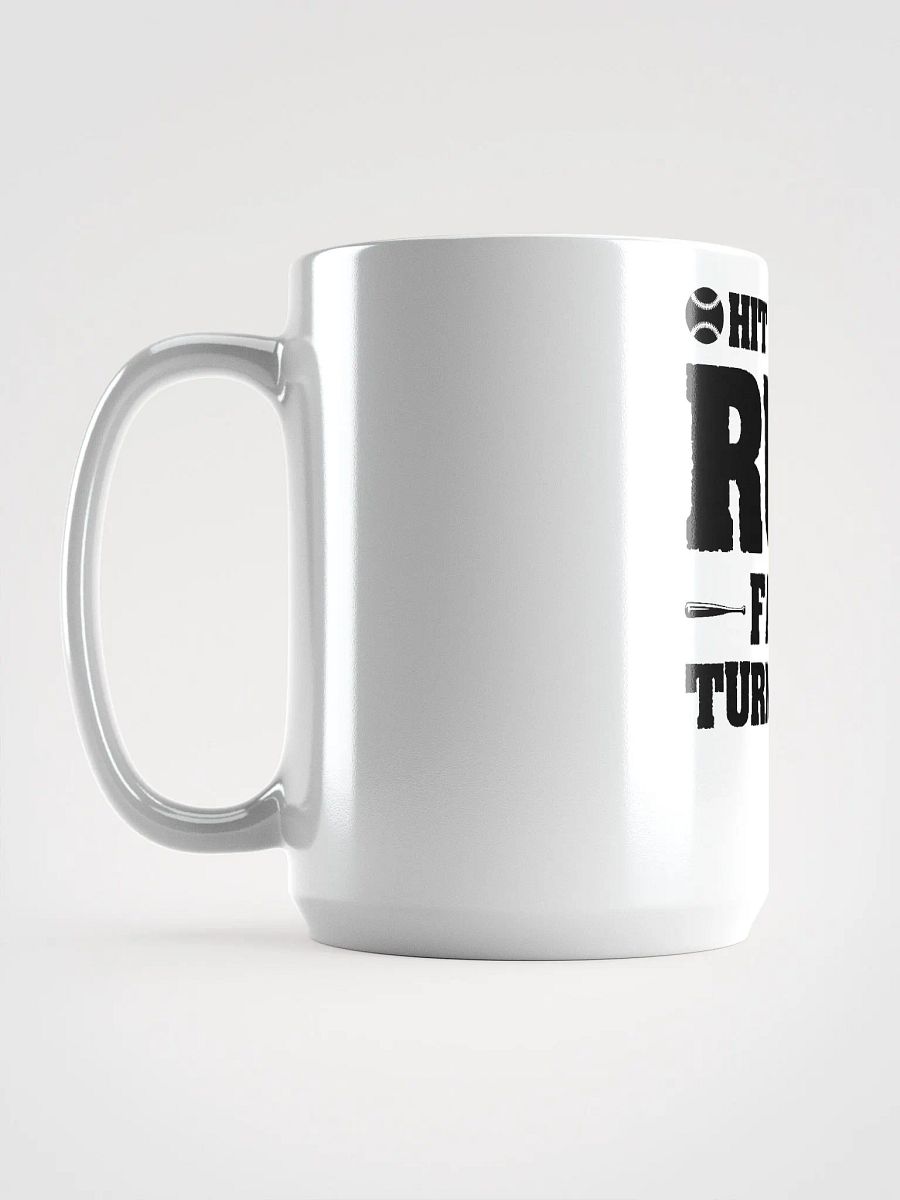 Hit Hard Run Fast Turn Left Baseball product image (6)