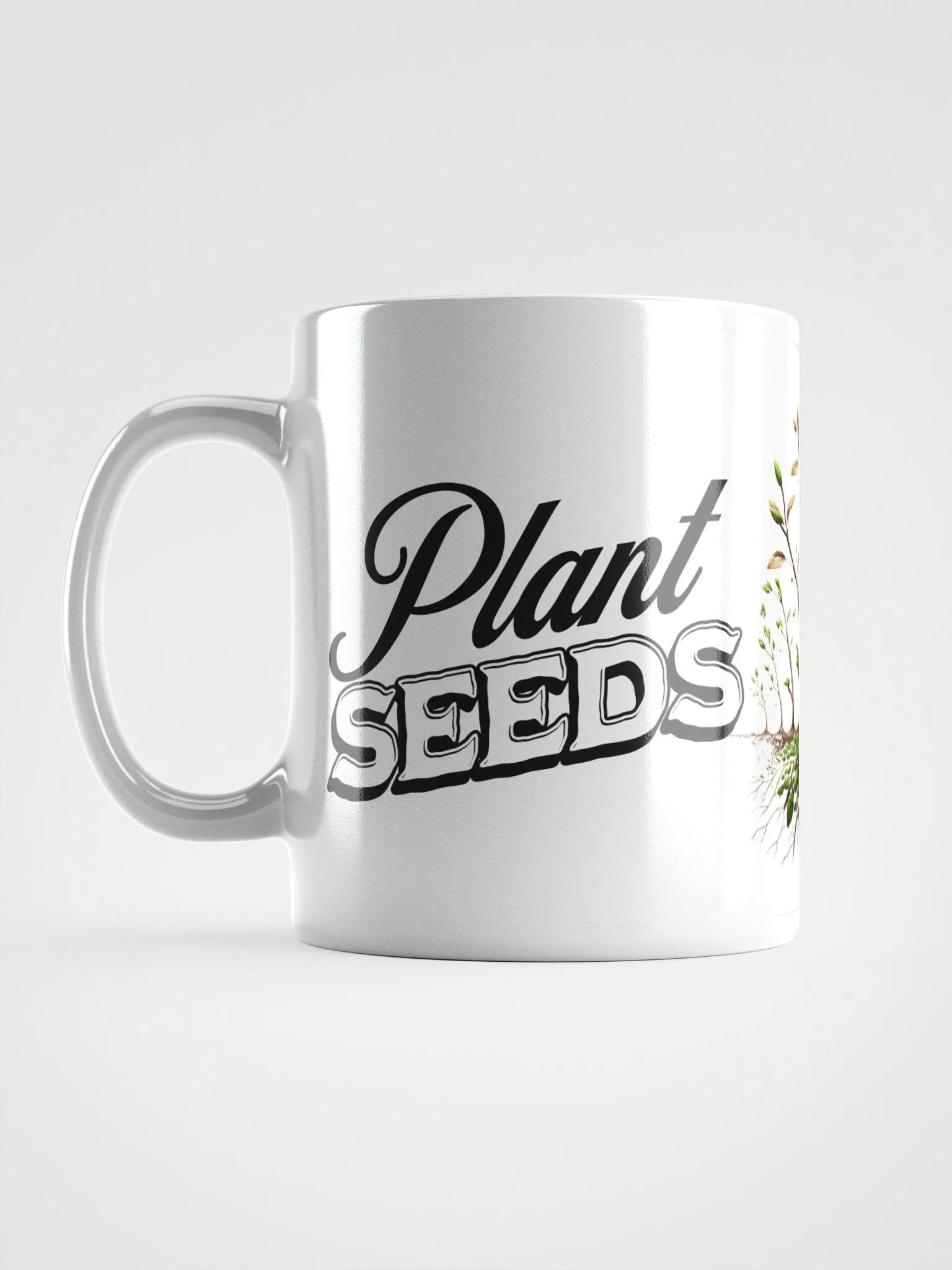 Plant Seeds, Grow Life Mug | Grow Life, Plant Seeds | Rooted in Nature | Sow Seeds of Life | Bloom with Every Cup | Nature’s Gift, Grow Life | Nurture Nature, Grow Life | Cultivate Life with Coffee product image (1)