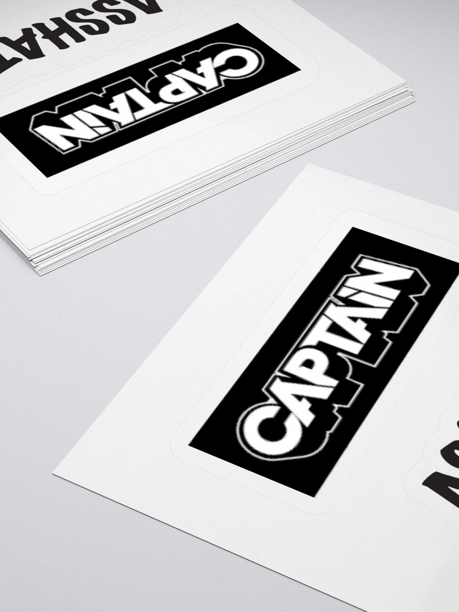 Captain Asshat Stickers product image (14)