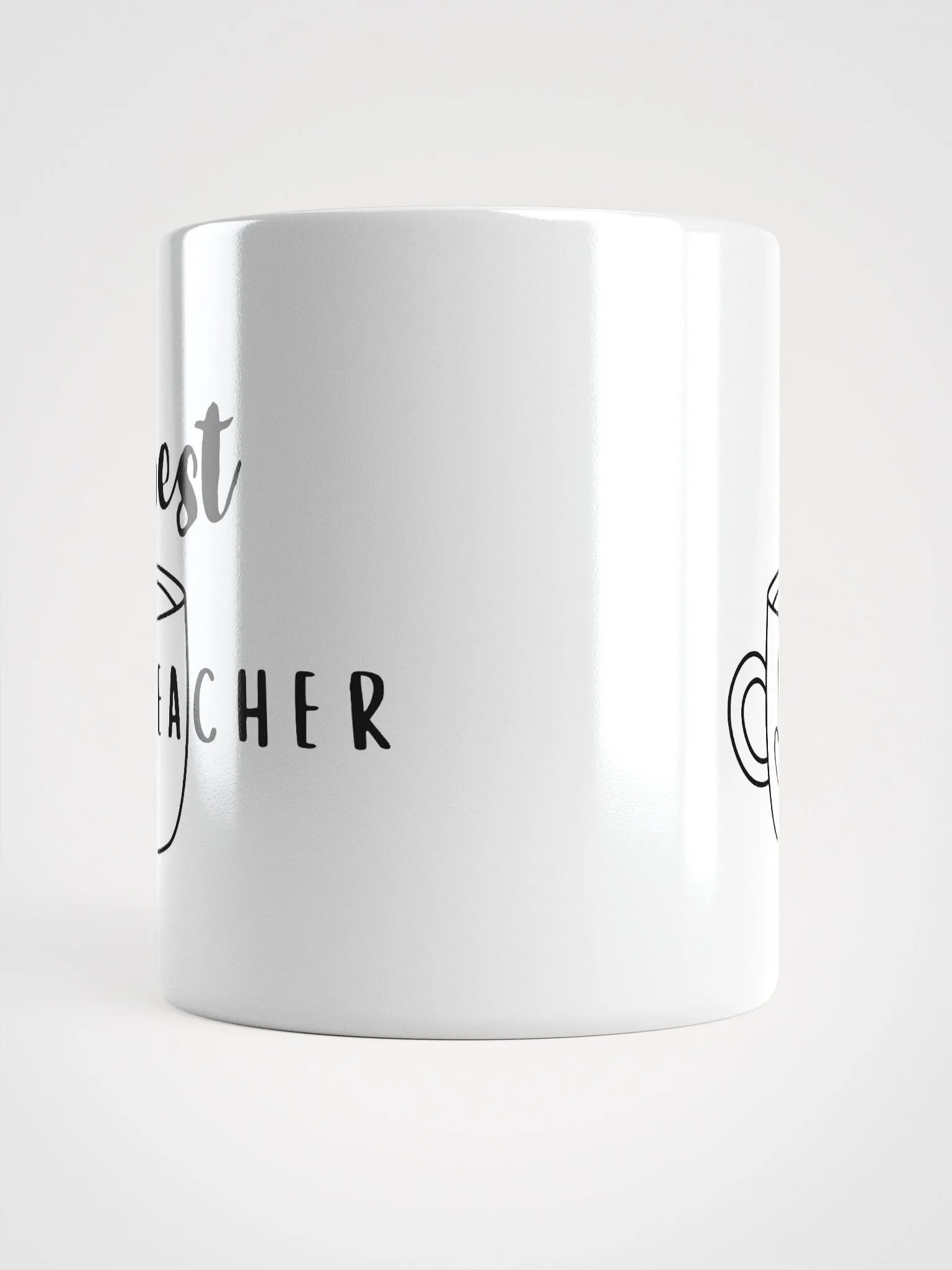Best Teacher White Glossy Mug product image (5)
