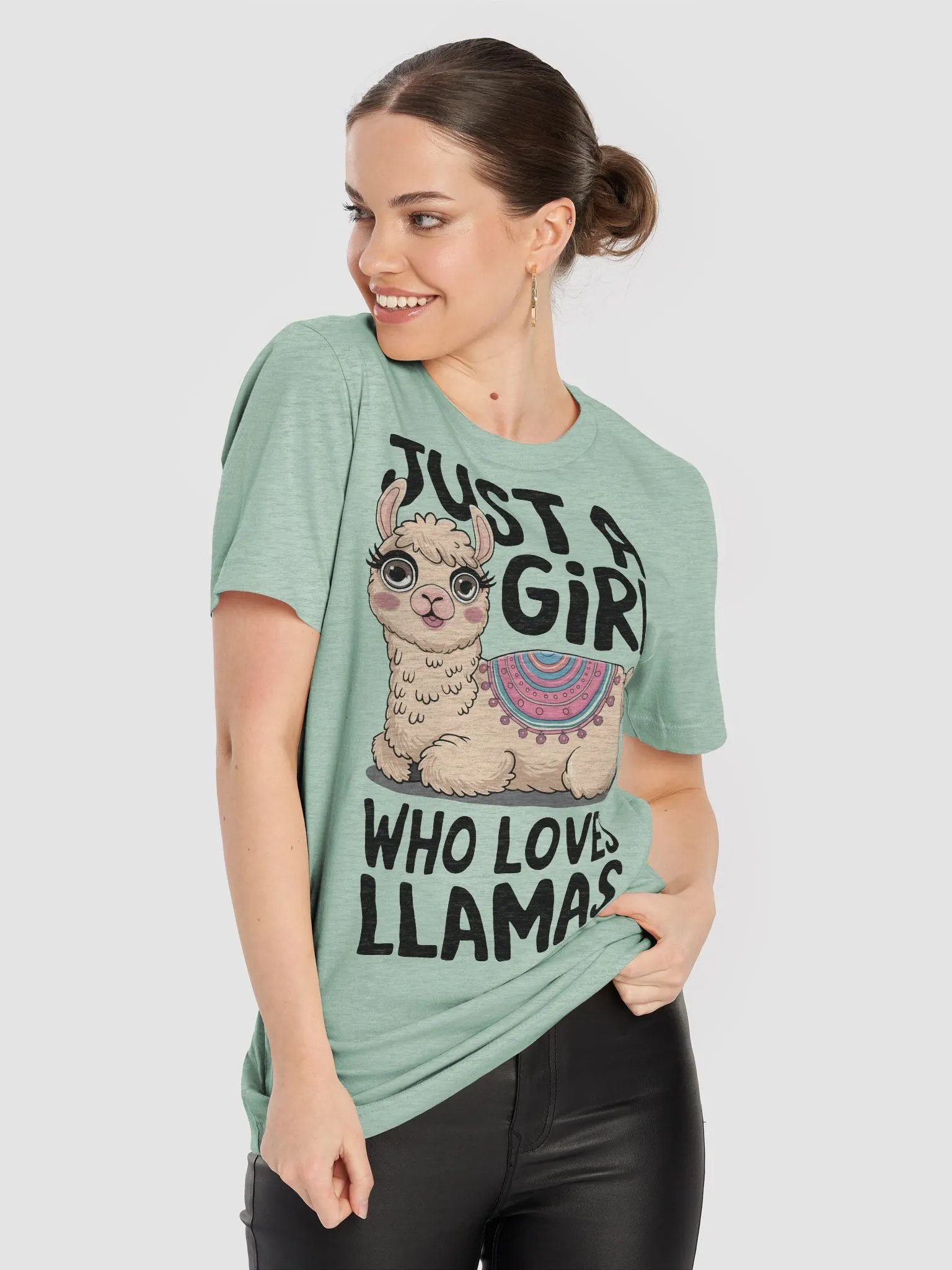 Llama Love Graphic Tee product image (1)