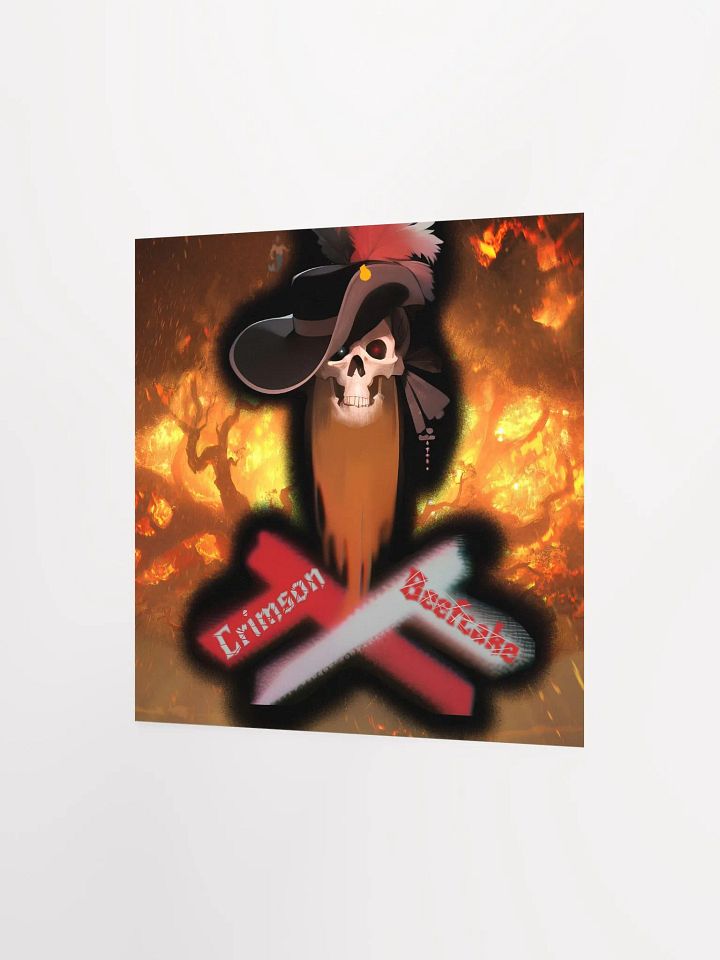 CrimsonBeefPoster (Unframed Squares) product image (2)