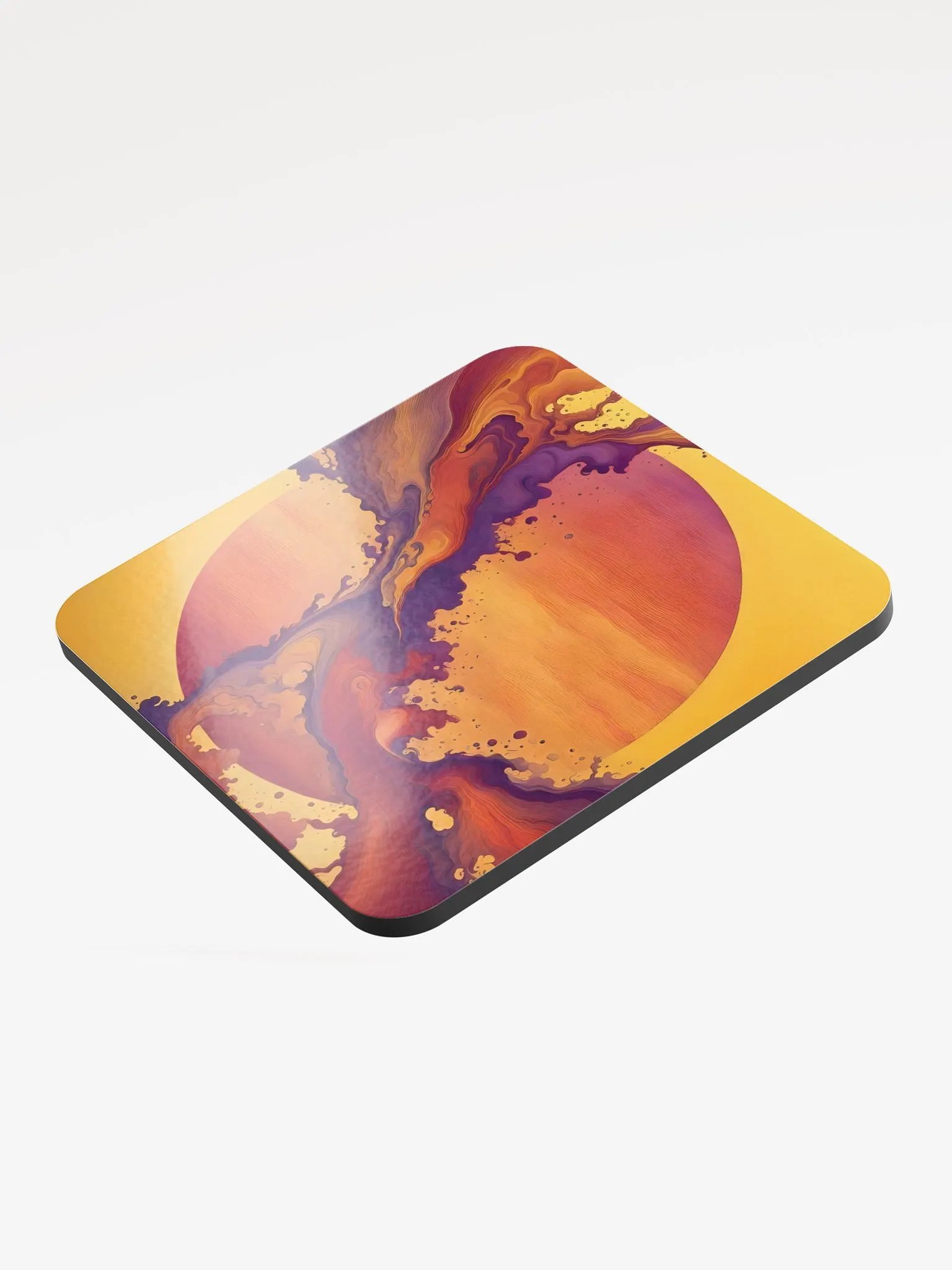 Sunset Inferno Dutch Pour Coaster product image (3)