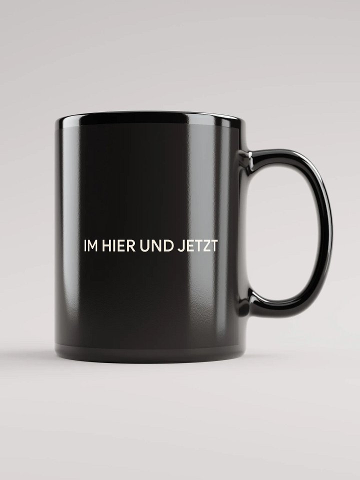 Innerer Garten – Tasse „Im Hier und Jetzt“ | schwarz product image (2)