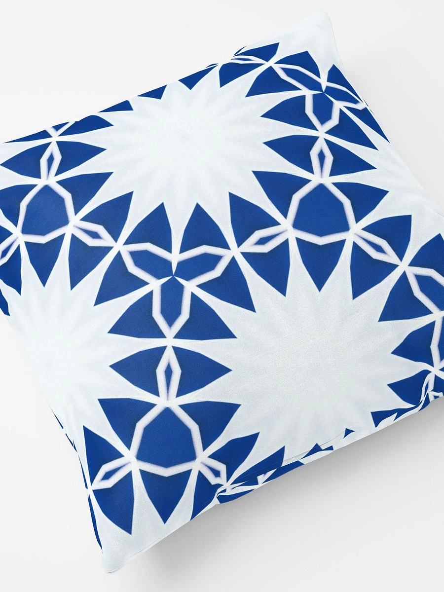 Cue the Blues - Abstract Print Throw Pillow product image (4)