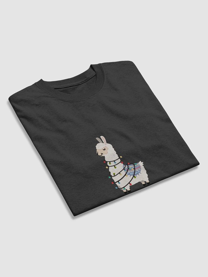 Christmas Women's T-Shirt | fa la la la llama | large print product image (2)