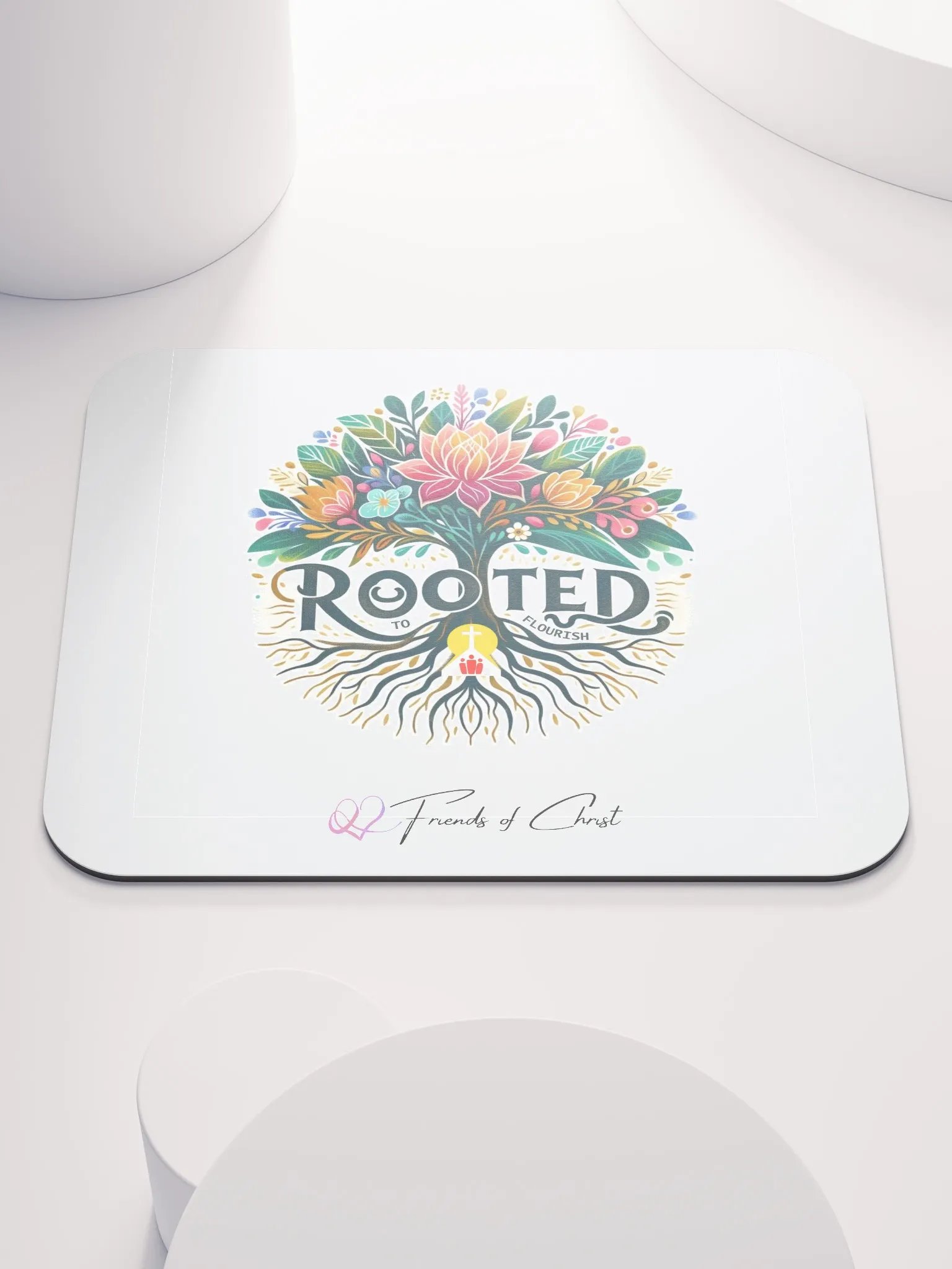 Rooted to Flourish Mouse Pad product image (1)