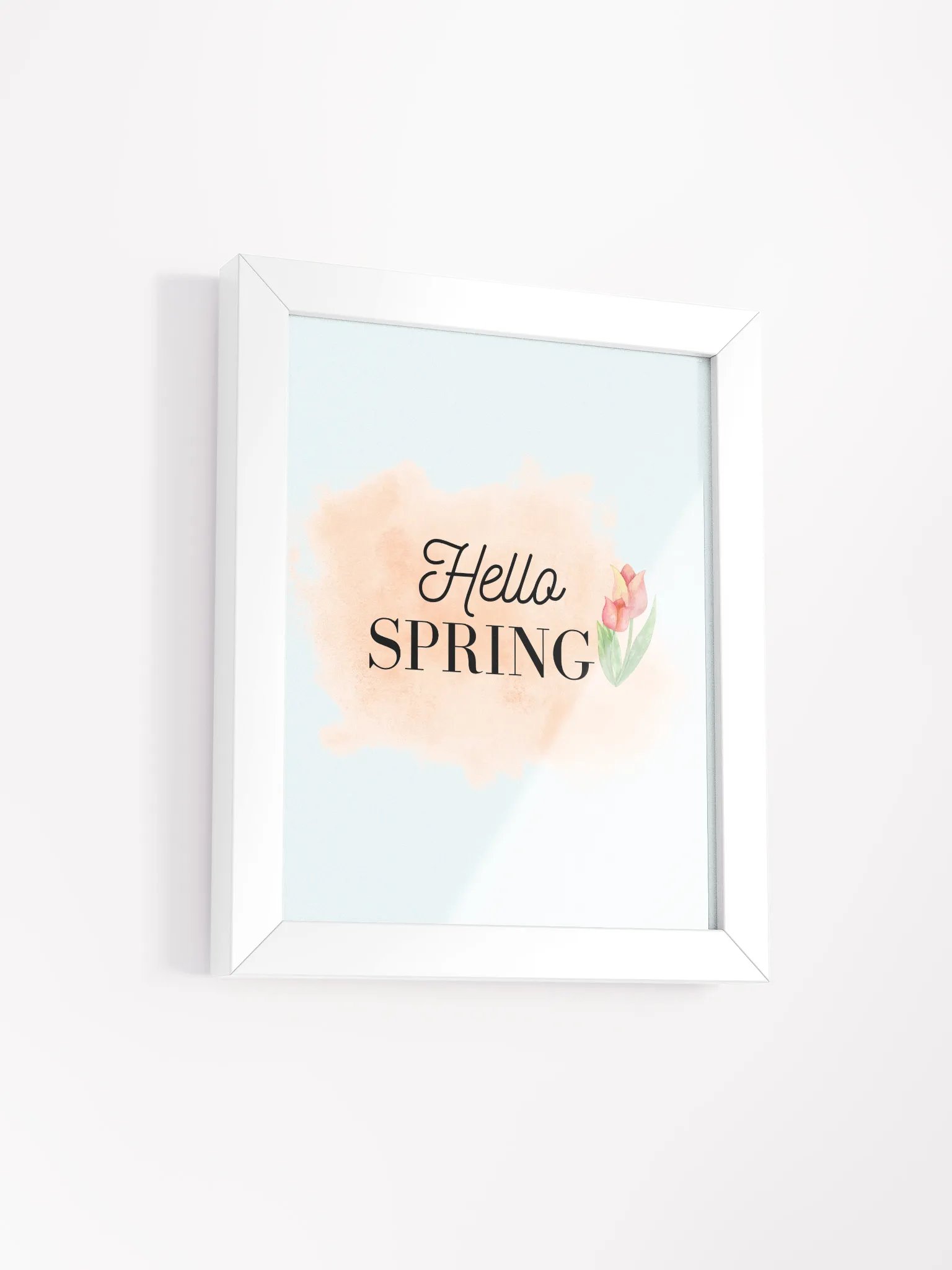 Hello Spring Matte Poster product image (2)