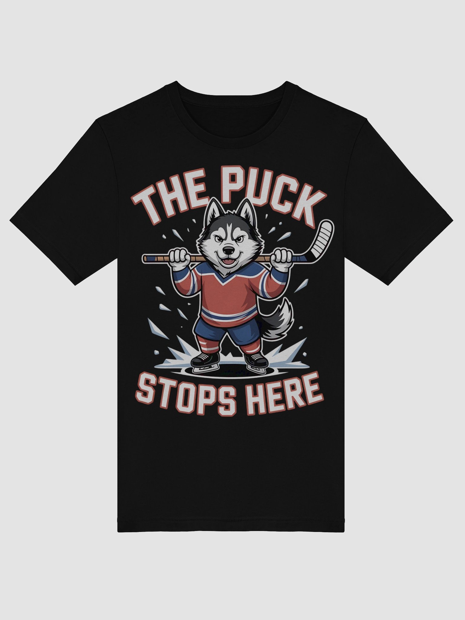Dynamic Husky Hockey T-Shirt product image (45)