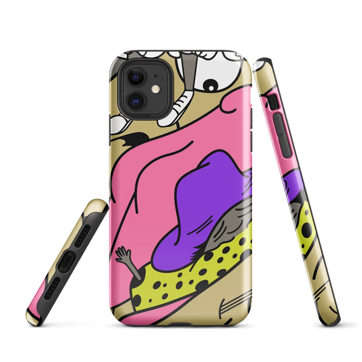 Purple Hat Art Phone Case – Protective product image (1)
