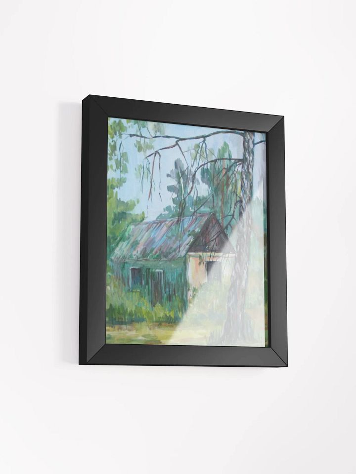 Rustic Serenity Framed Poster - Cute Dacha House product image (6)