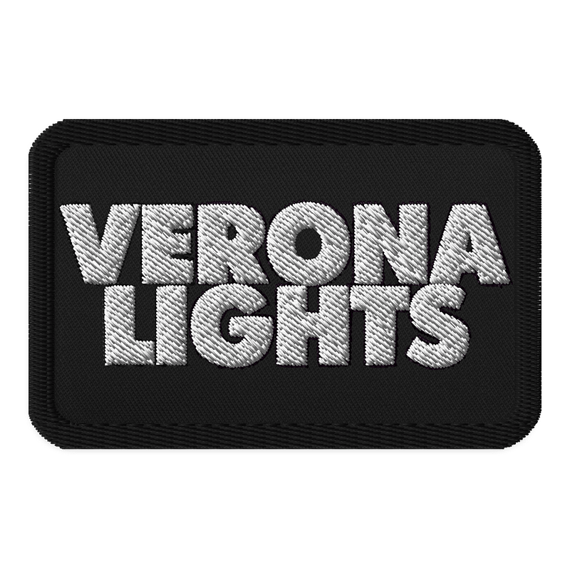 VERONA LIGHTS Embroidered Patch