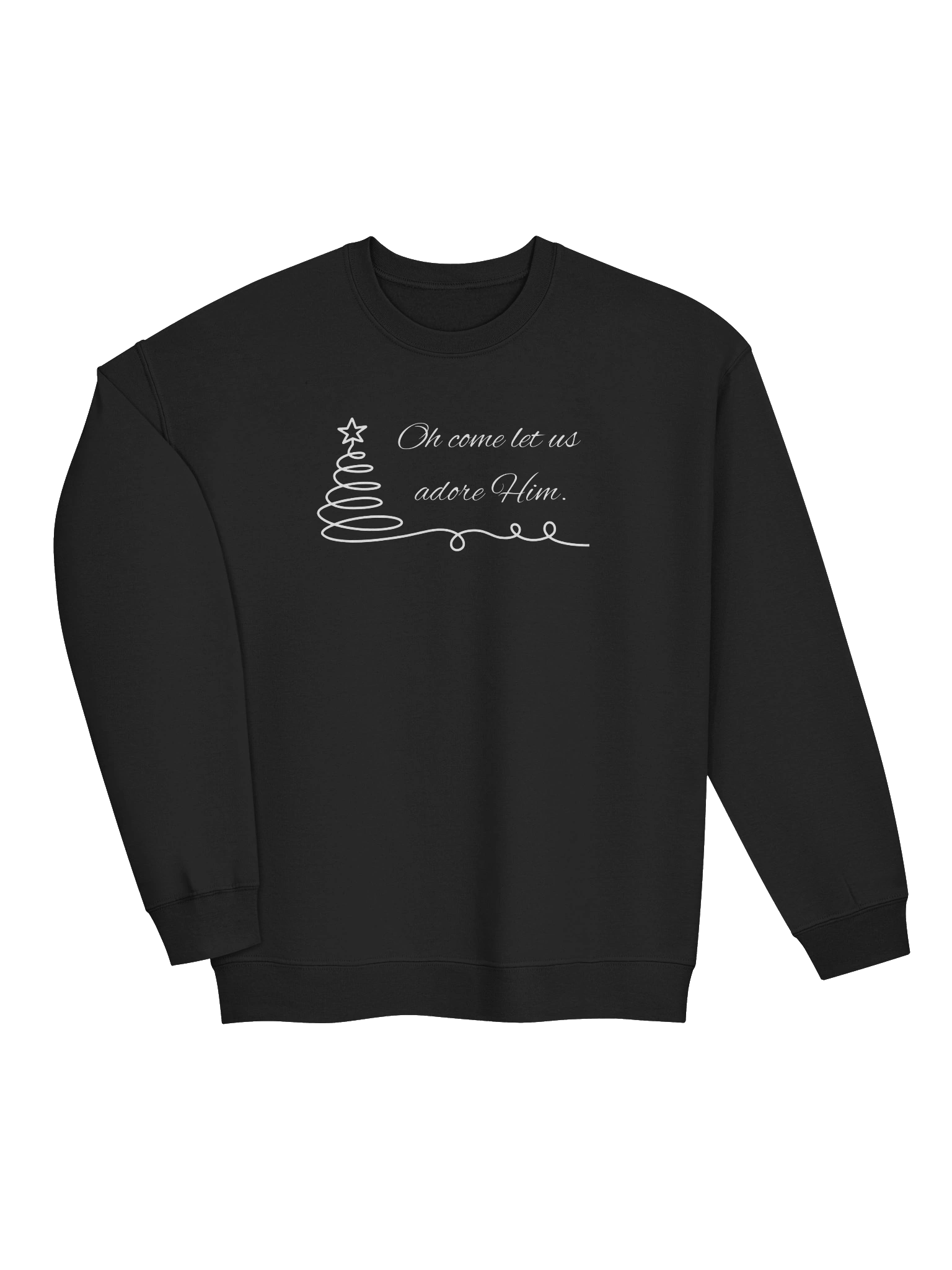 Oh come let us adore Him Sweatshirt product image (18)