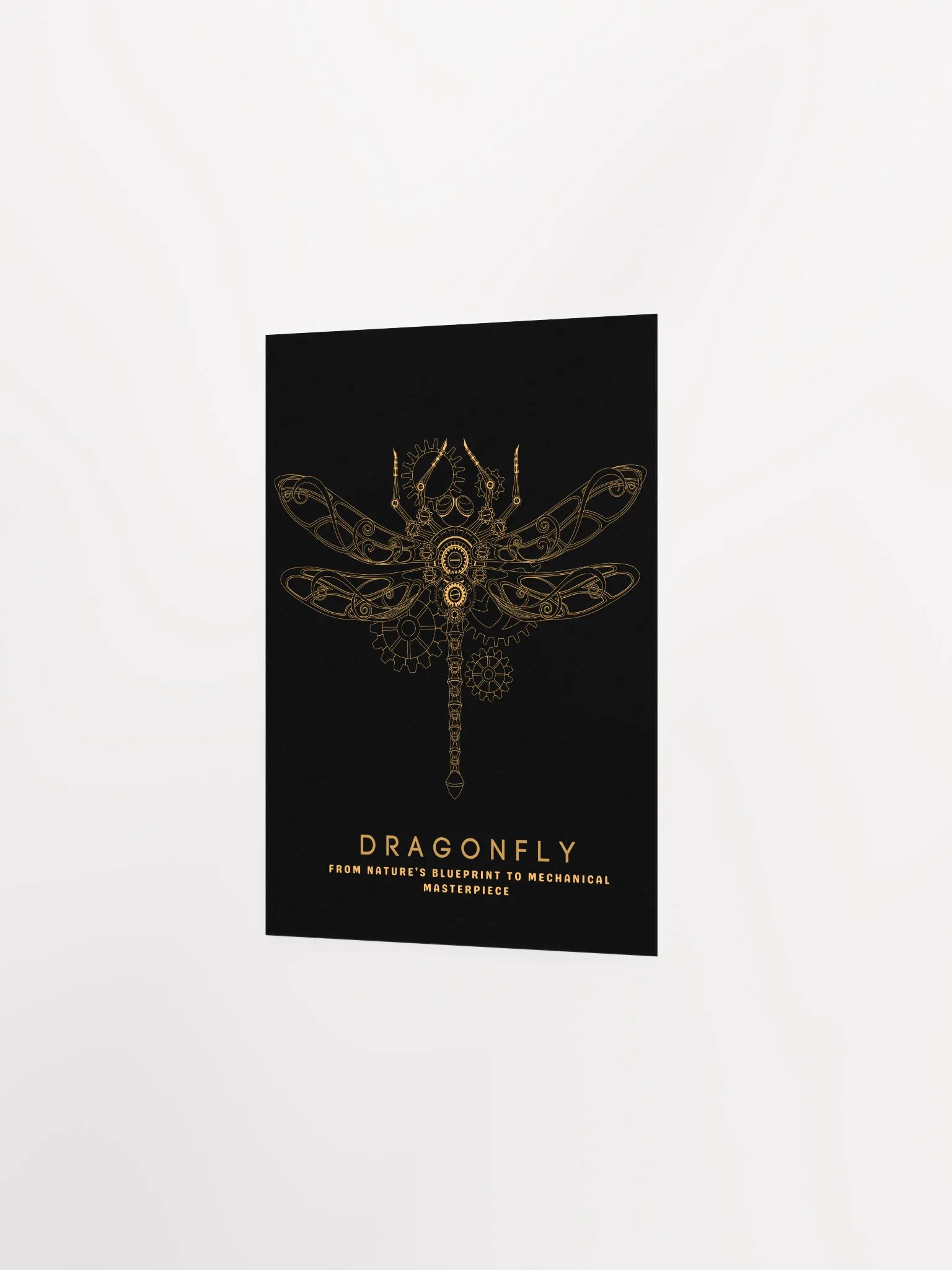 Mechanical Dragonfly - Enhanced Matte Poster product image (2)