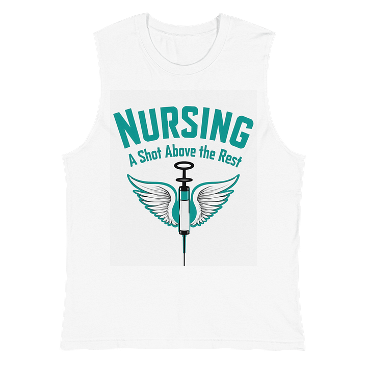 Winged Nursing Muscle Tank product image (6)