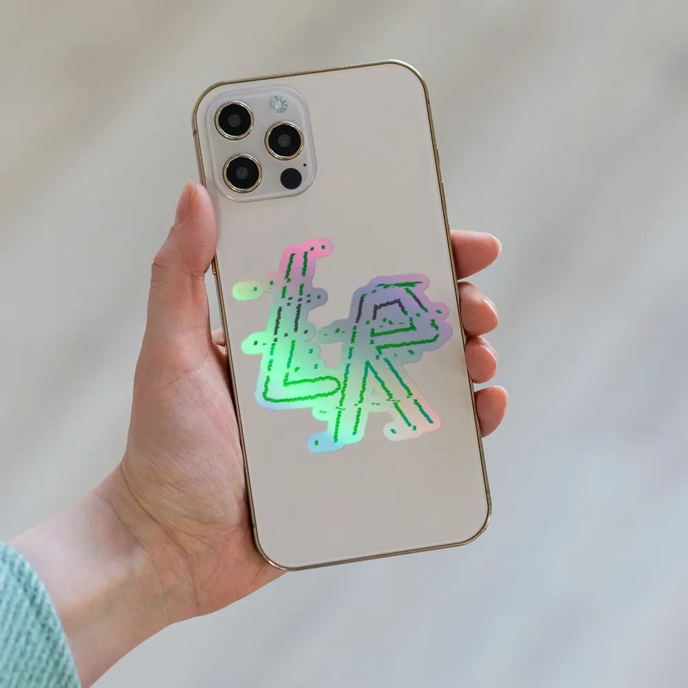 LR HOLO Sticker product image (6)