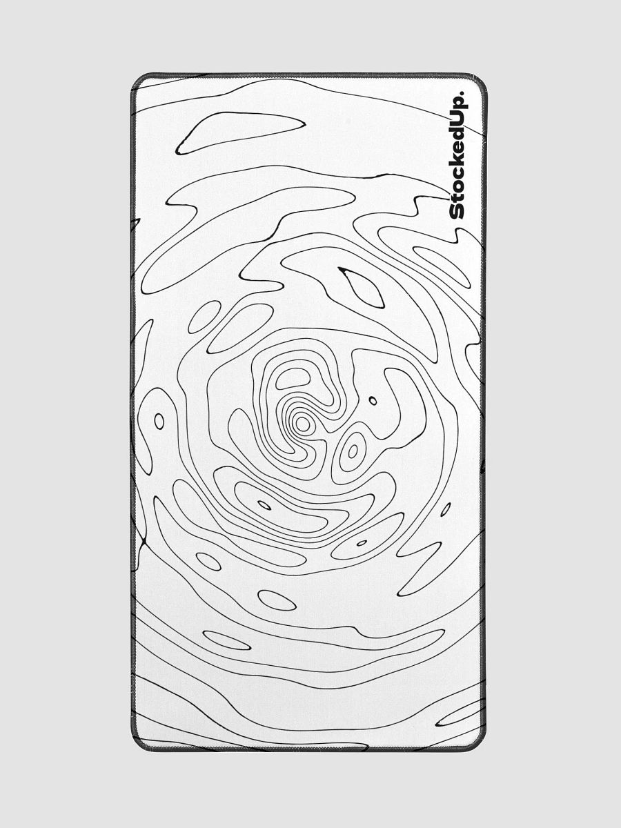 White Topo Mousepad Stocked Up product image (2)