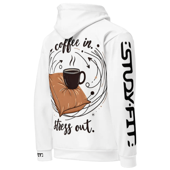 Coffee in. Stress out - Recycled Hoodie product image (1)
