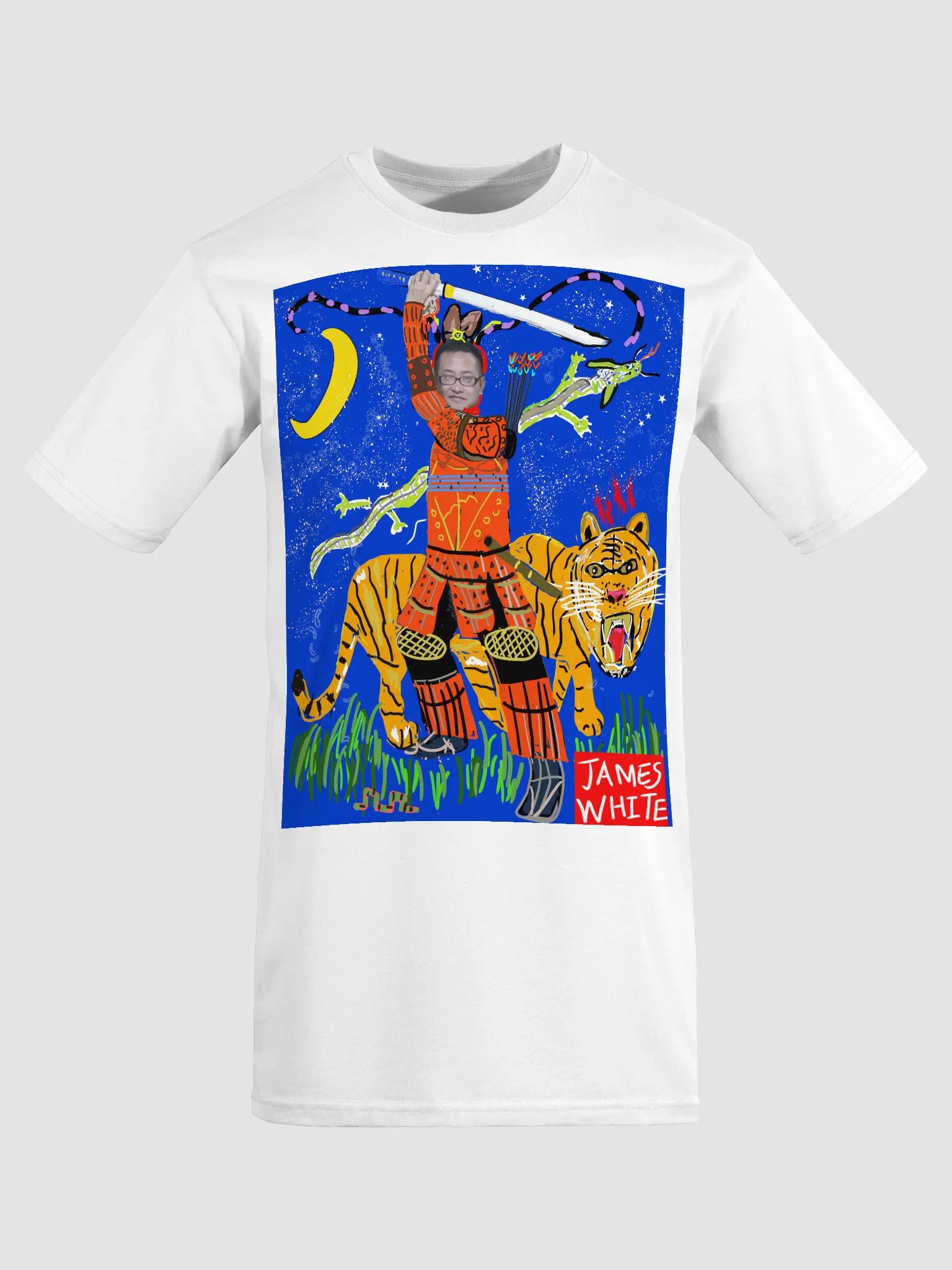 Cotton Heritage Men's Premium Heavyweight Tee: ancient warrior product image (36)