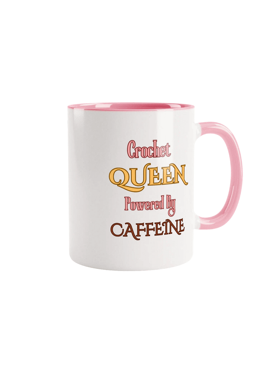 "Crochet Queen Powered By Caffeine" Coffee Mug product image (51)