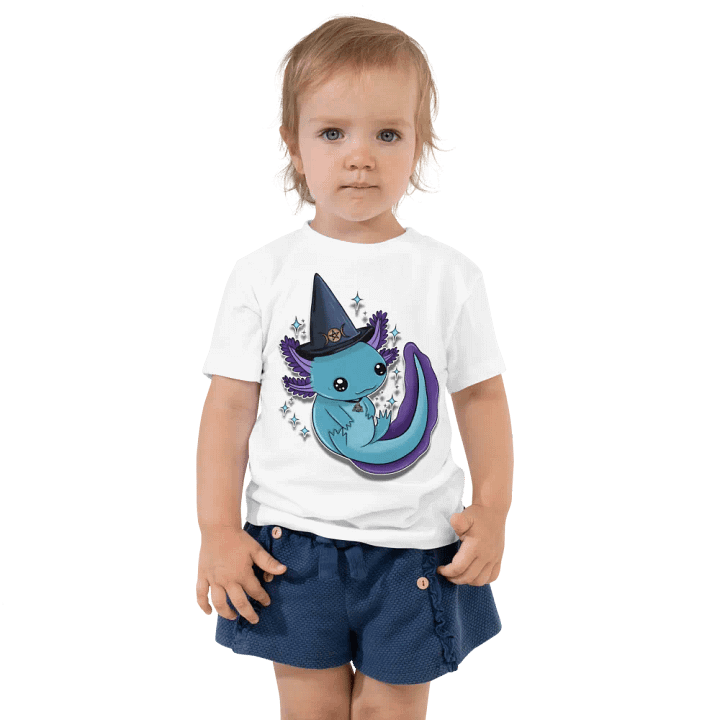 Whimsical Wicca Toddler T-Shirt - Axolotl product image (5)