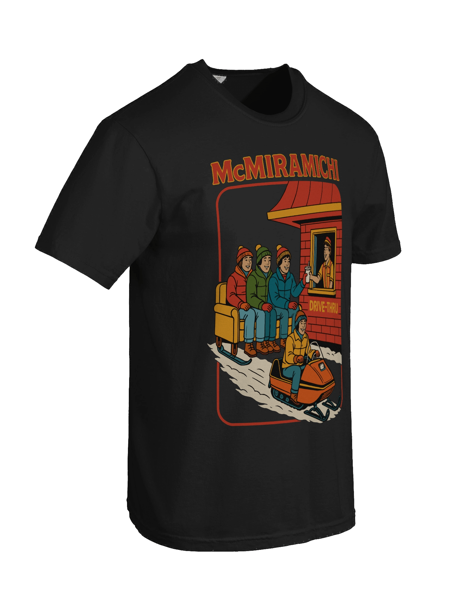 McMiramichi T-Shirt – The Snowmobile Couch Drive-Thru Incident product image (31)