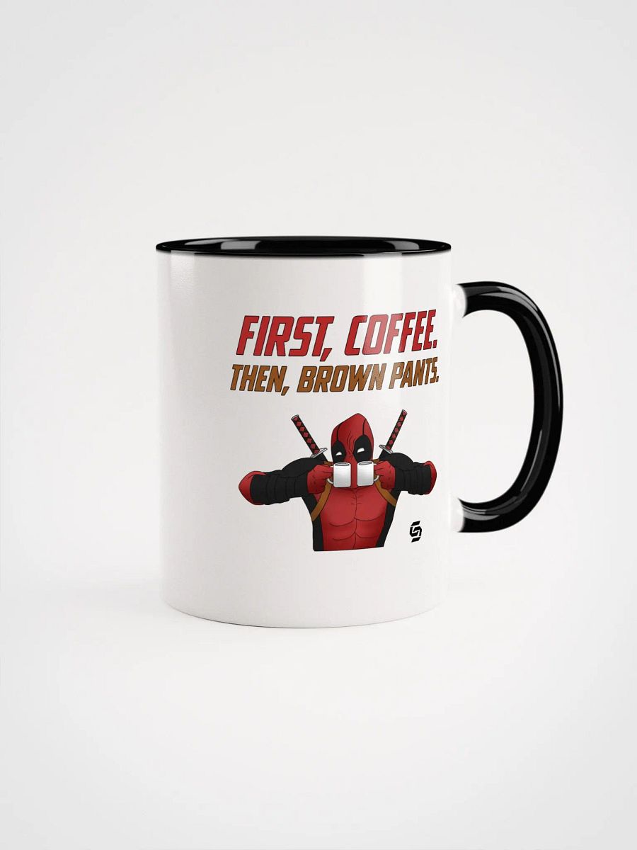 Deadpool Brown Pants Coffee Mug product image (1)